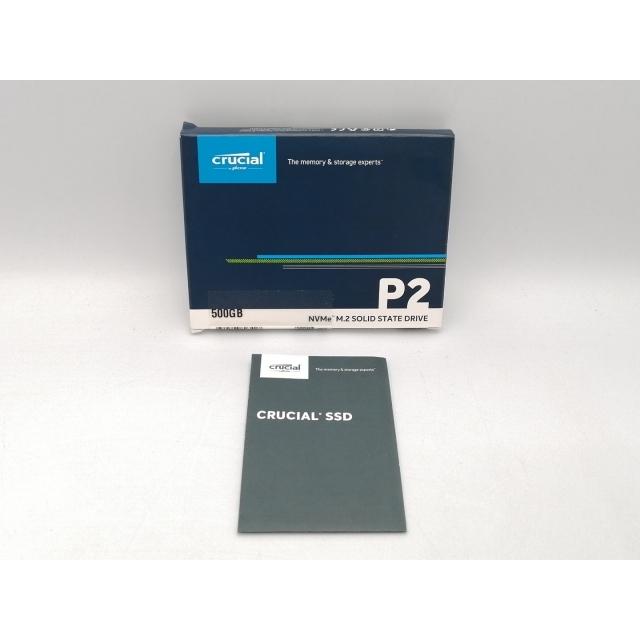 中古】Crucial P2(CT500P2SSD8JP) 500GB/M.2 2280(PCIe3.0 NVMe)/QLC