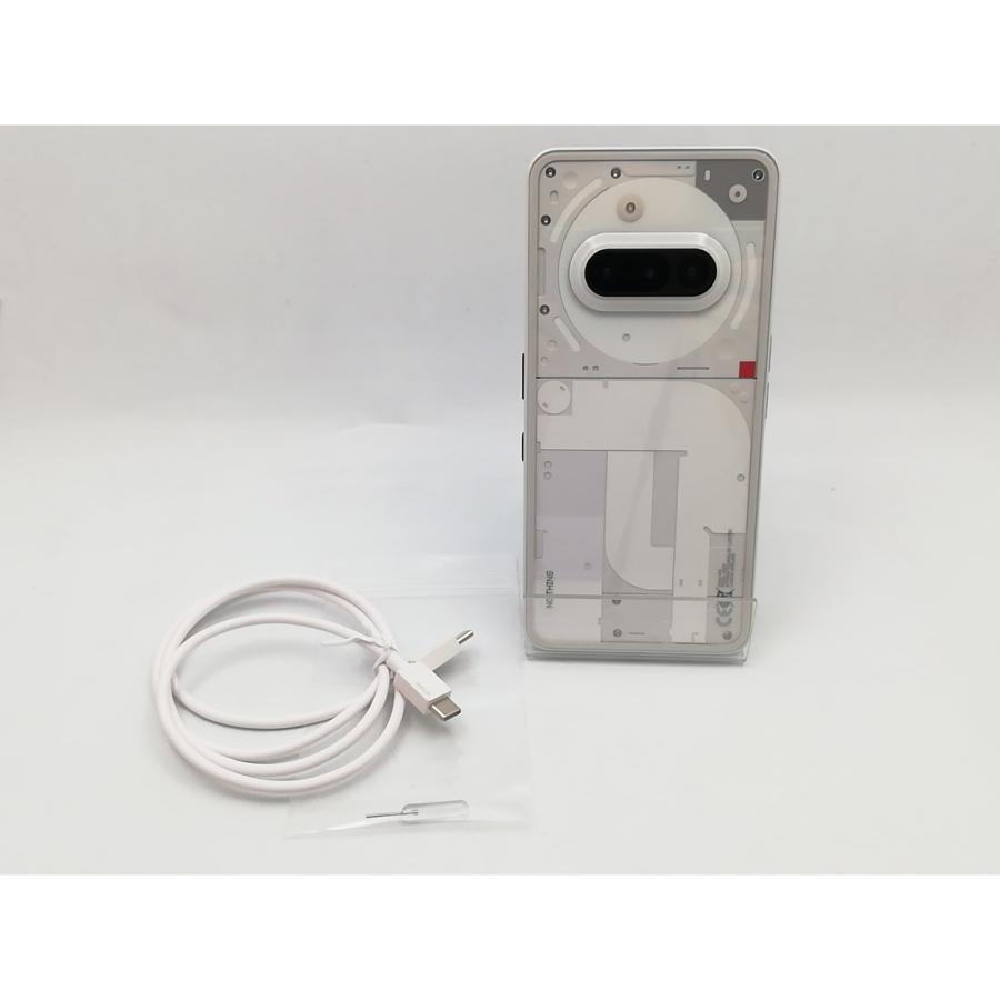 【中古】NOTHING 楽天モバイル 【SIMフリー】 Nothing Phone (3a) ホワイト 8GB 128GB【ECセンター】保証期間１ヶ月【ランクA】の画像
