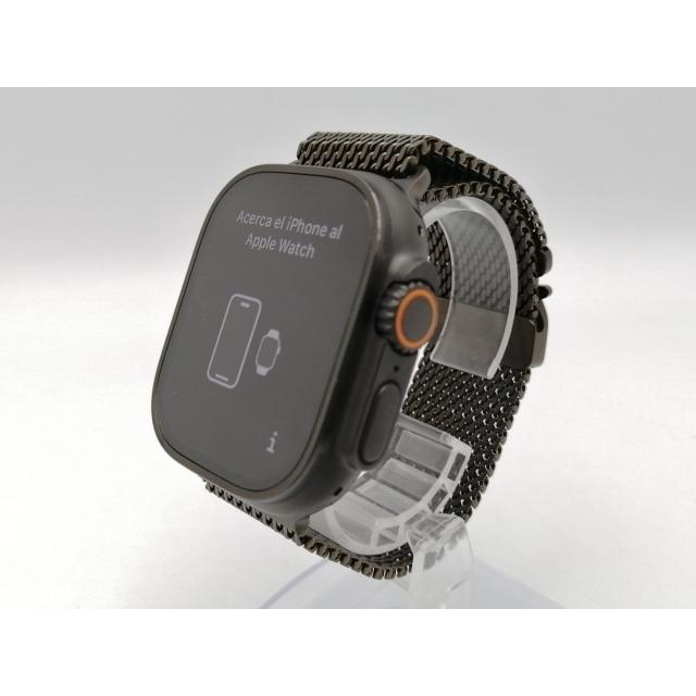 Apple Watch ブラックチタニウムミラネーゼループ S サイズ 49mm