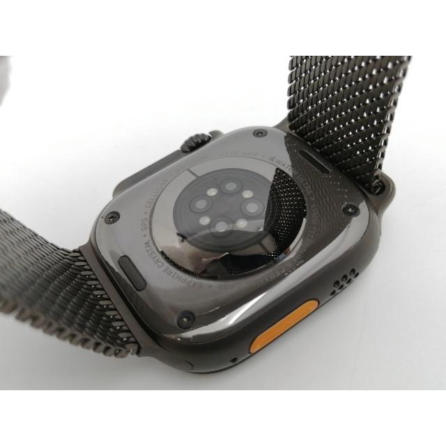 中古】Apple Apple Watch Ultra3 49mm Cellular ブラックチタニウム 