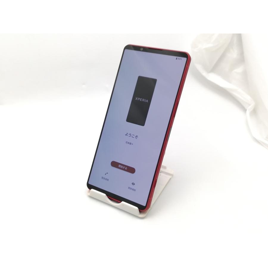 中古】SONY 国内版 【SIMフリー】 Xperia 1 VI スカーレット 12GB