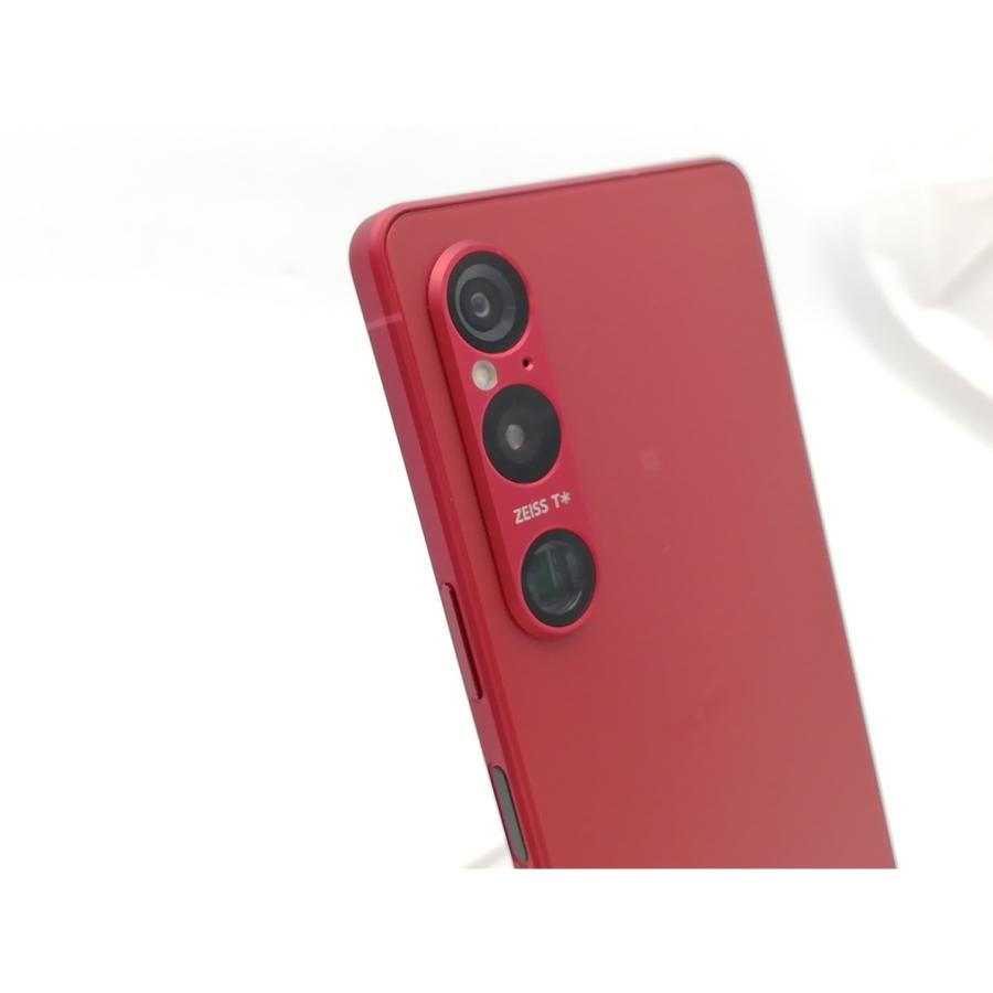 中古】SONY 国内版 【SIMフリー】 Xperia 1 VI スカーレット 12GB