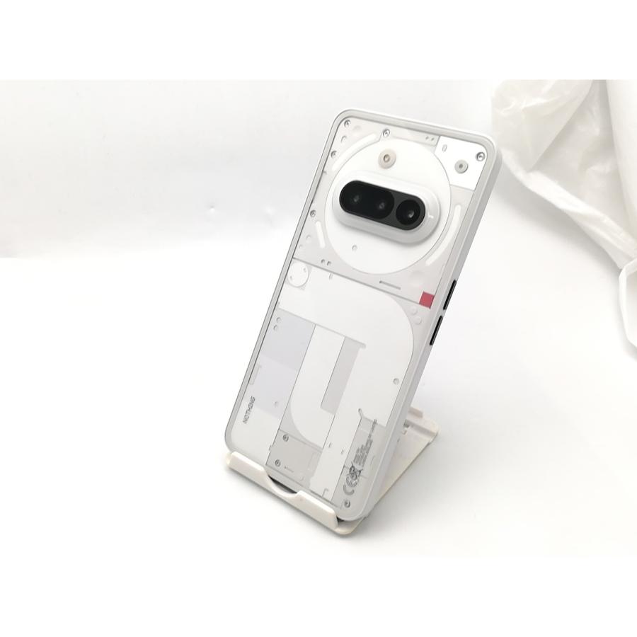 中古】NOTHING 国内版 【SIMフリー】 Nothing Phone (3a) ホワイト 8GB