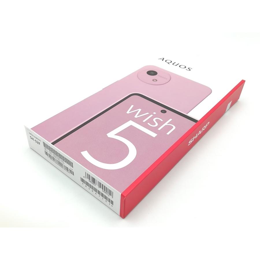 未使用】SHARP docomo 【SIMフリー】 AQUOS wish5 ナデシコ 4GB 64GB