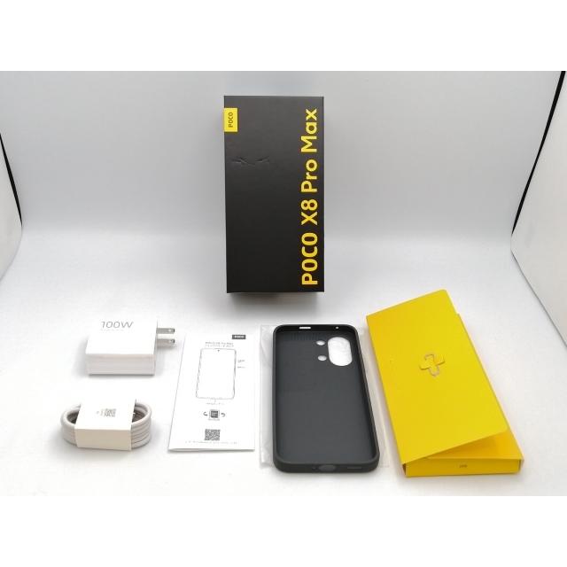 中古】Xiaomi 国内版 【SIMフリー】 POCO X8 Pro Max ブラック 12GB