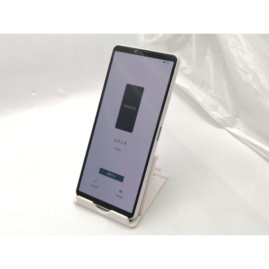 中古】SONY mineo 【SIMフリー】 Xperia 10 IV ホワイト 6GB 128GB XQ
