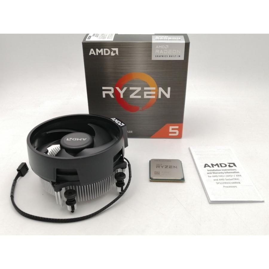 中古】AMD Ryzen 5 5600G (3.9GHz/TC:4.4GHz) BOX AM4/6C/12T/L3 16MB