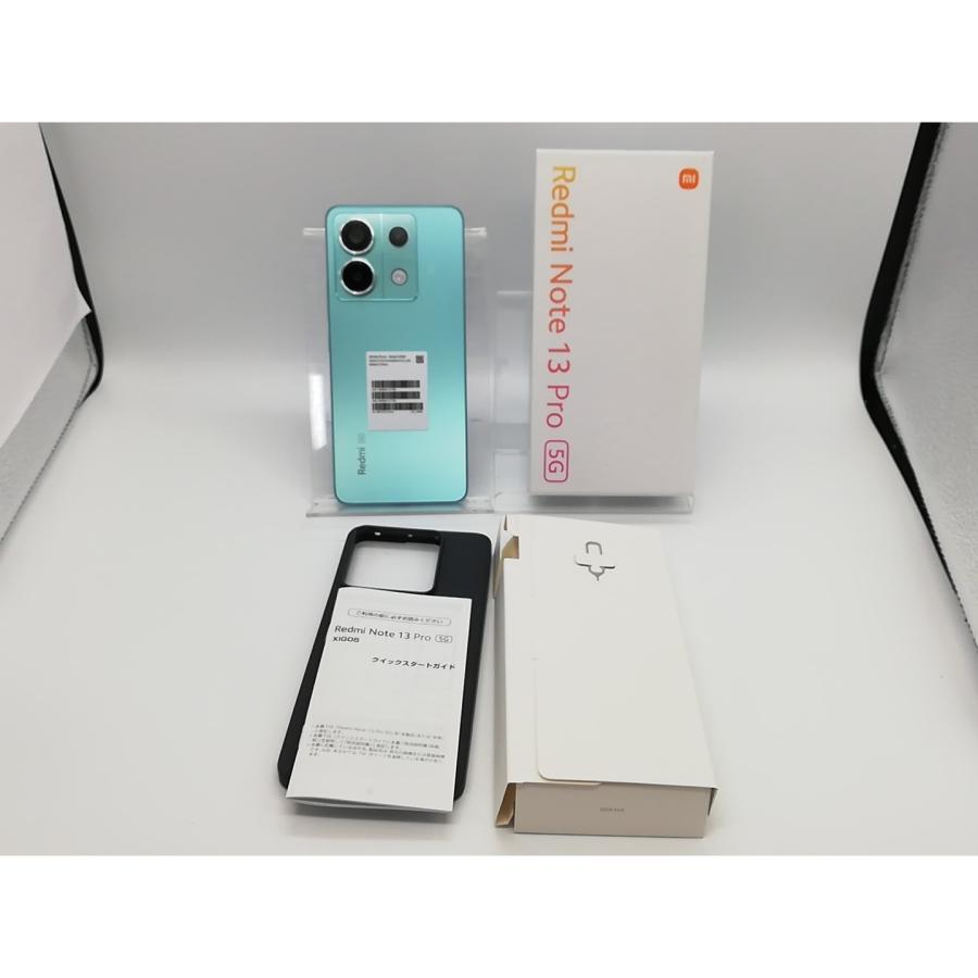 中古】Xiaomi au 【SIMフリー】 Redmi Note 13 Pro 5G オーシャン