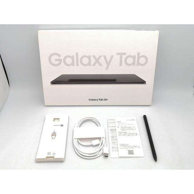 中古】SAMSUNG 国内版 【Wi-Fi】 Galaxy Tab S8+ SM-X800NZACXJP