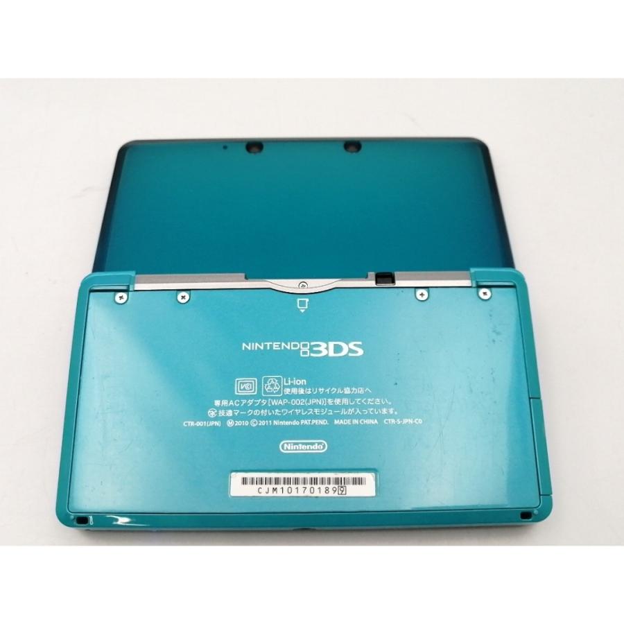 中古】Nintendo ニンテンドー3DS （アクアブルー）CTR-S-BAAA【EC