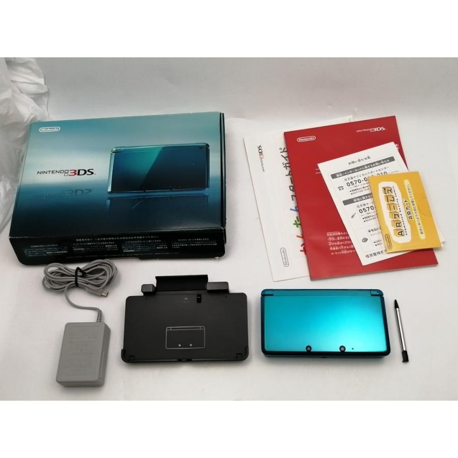 中古】Nintendo ニンテンドー3DS （アクアブルー）CTR-S-BAAA【EC