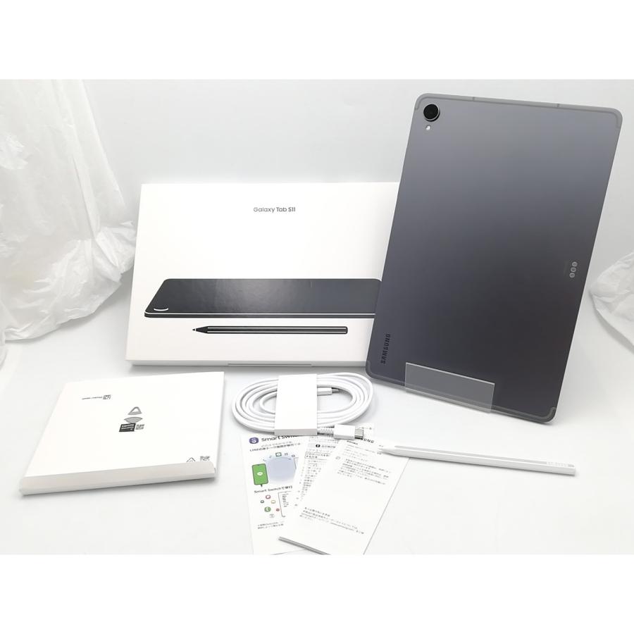 【中古】SAMSUNG 国内版 【Wi-Fi】 Galaxy Tab S11 グレー SM-X730NZAEXJP 【Dimensity 9400+/12GB/256GB】【ECセンター】保証期間１ヶ月【ランクA】の画像