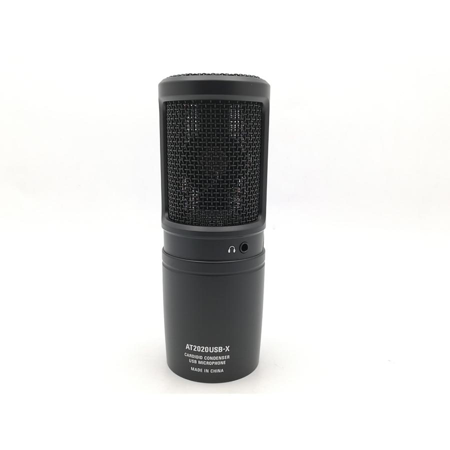 中古】audio-technica AT2020USB-X カーディオイドコンデンサーUSB
