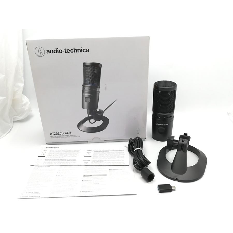 中古】audio-technica AT2020USB-X カーディオイドコンデンサーUSB