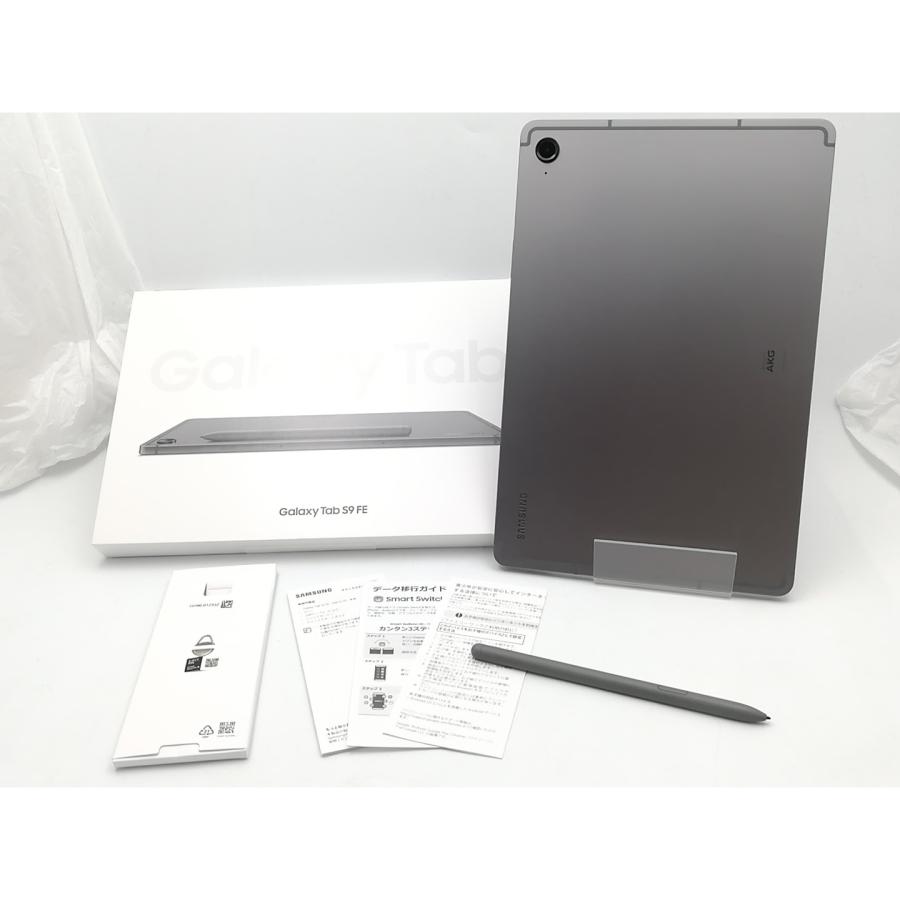 【中古】SAMSUNG 国内版 【Wi-Fi】 Galaxy Tab S9 FE グレー SM-X510NZAAXJP 【Exynos 1380/6GB/128GB】【ECセンター】保証期間１ヶ月【ランクA】の画像