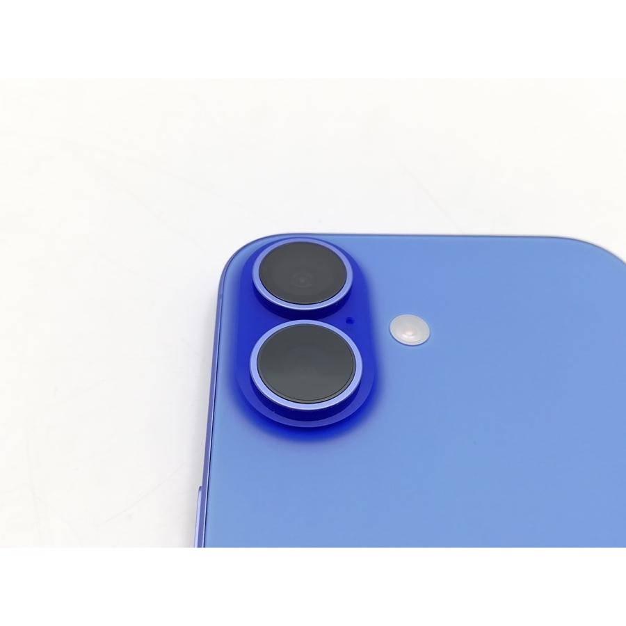 【中古】Apple 国内版 【SIMフリー】 iPhone 16 128GB ウルトラマリン MYDU3J/A【ECセンター】保証期間１ヶ月【ランクA】の画像