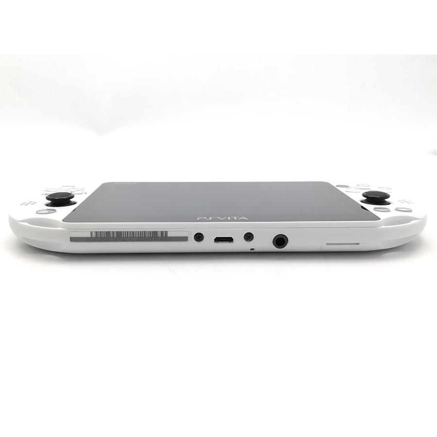 中古】SONY PlayStation VITA Wi-Fiモデル グレイシャー・ホワイト PCH