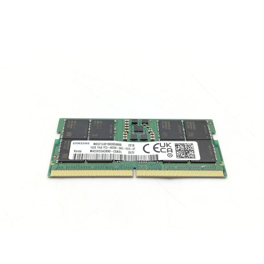 中古】262PIN SODIMM 16GB DDR5-4800(PC5-38400)【ノートPC用】【EC