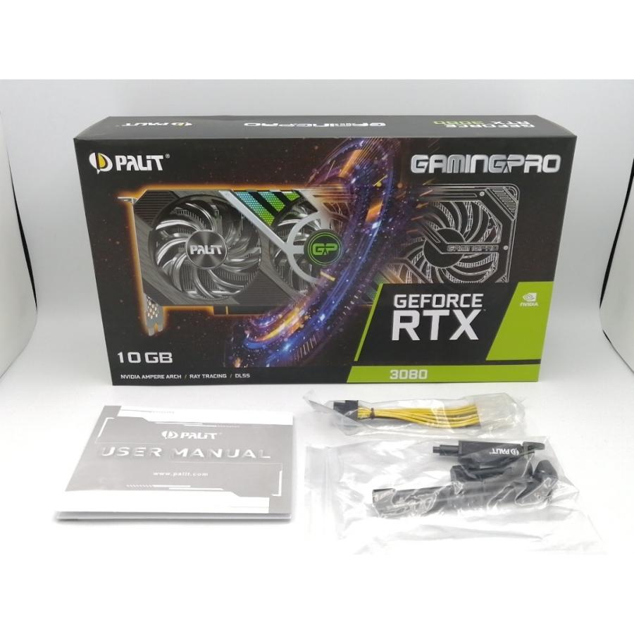 中古】Palit GeForce RTX 3080 GamingPro（NED3080019IA-132AA
