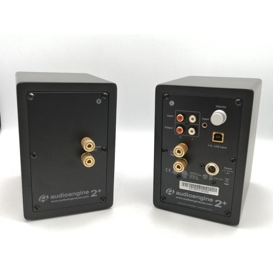 【中古】Audioengine A2+ POWERED SPEAKERS [サテン・ブラックペイント]【ECセンター】保証期間１週間【ランクA】の画像