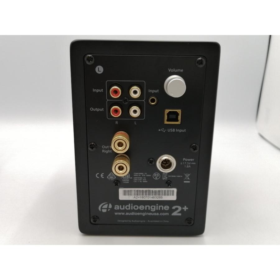 【中古】Audioengine A2+ POWERED SPEAKERS [サテン・ブラックペイント]【ECセンター】保証期間１週間【ランクA】の画像