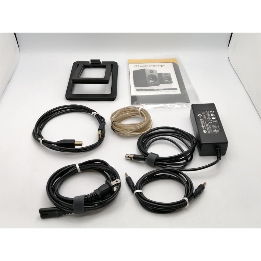 【中古】Audioengine A2+ POWERED SPEAKERS [サテン・ブラックペイント]【ECセンター】保証期間１週間【ランクA】の画像