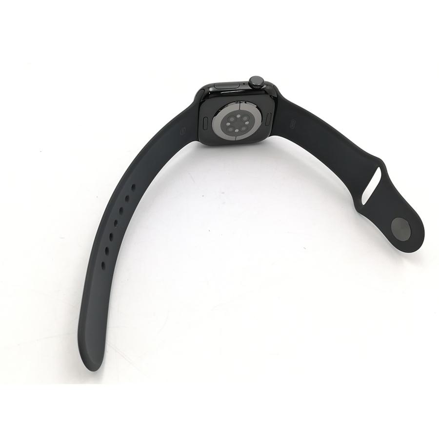 【中古】Apple Watch Series11 42mm GPS ジェットブラックアルミニウムケース/ブラックスポーツバンド (M/L) MEQU4J/A【ECセンター】保証期間１ヶ月【ランクA】の画像
