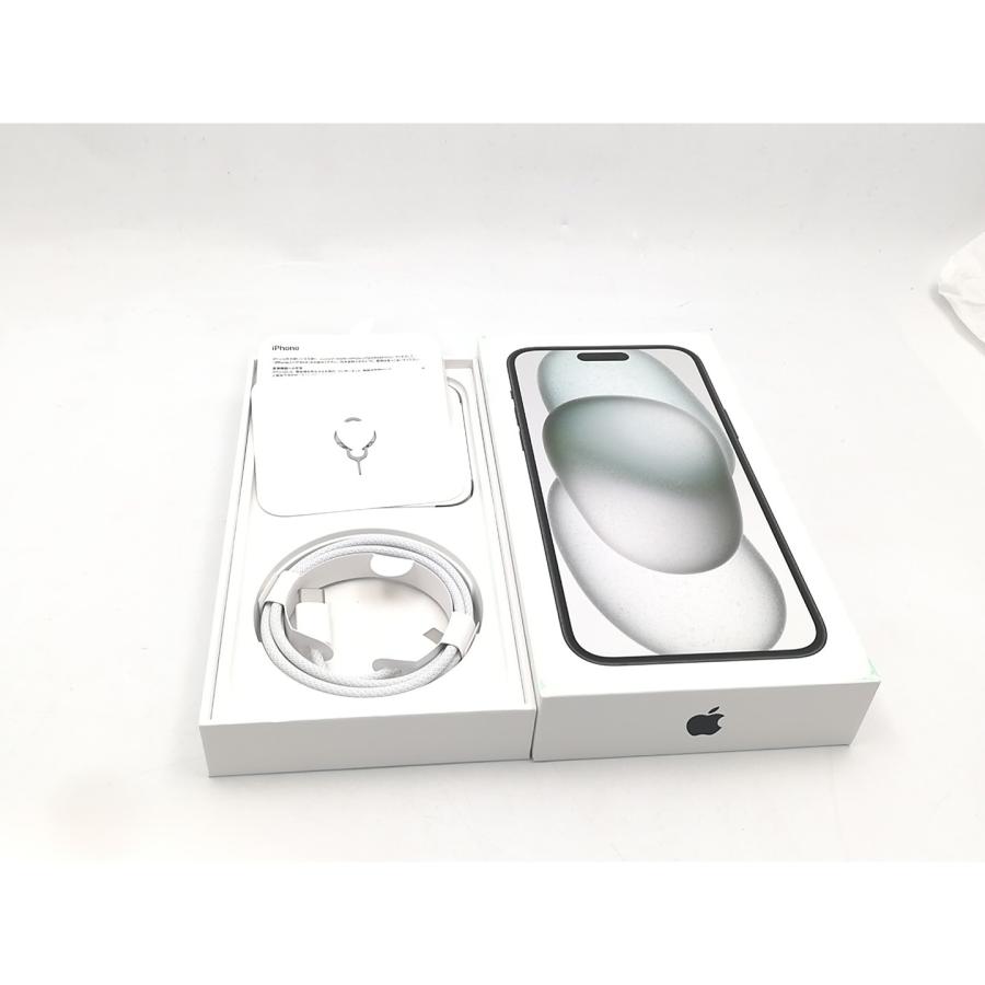 【中古】Apple 国内版 【SIMフリー】 iPhone 15 Plus 256GB ブラック MU0F3J/A【ECセンター】保証期間１ヶ月【ランクA】の画像
