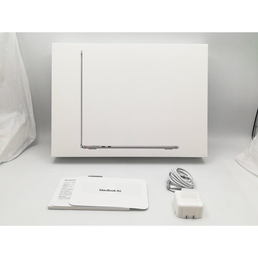 【中古】Apple MacBook Air 15インチ (M4,2025) M4(CPU:10C/GPU:10C) 16GB/512GB シルバー MW1H3J/A【ECセンター】保証期間１ヶ月【ランクA】の画像