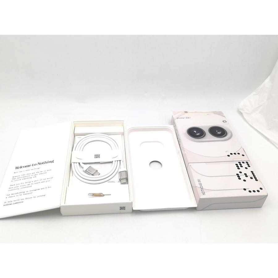 中古】NOTHING 国内版 【SIMフリー】 Nothing Phone (2a) 8GB 128GB