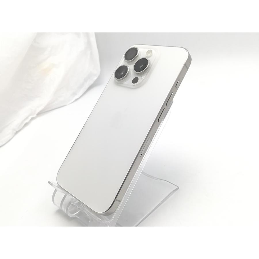 中古】Apple 国内版 【SIMフリー】 iPhone 15 Pro 128GB ホワイト 