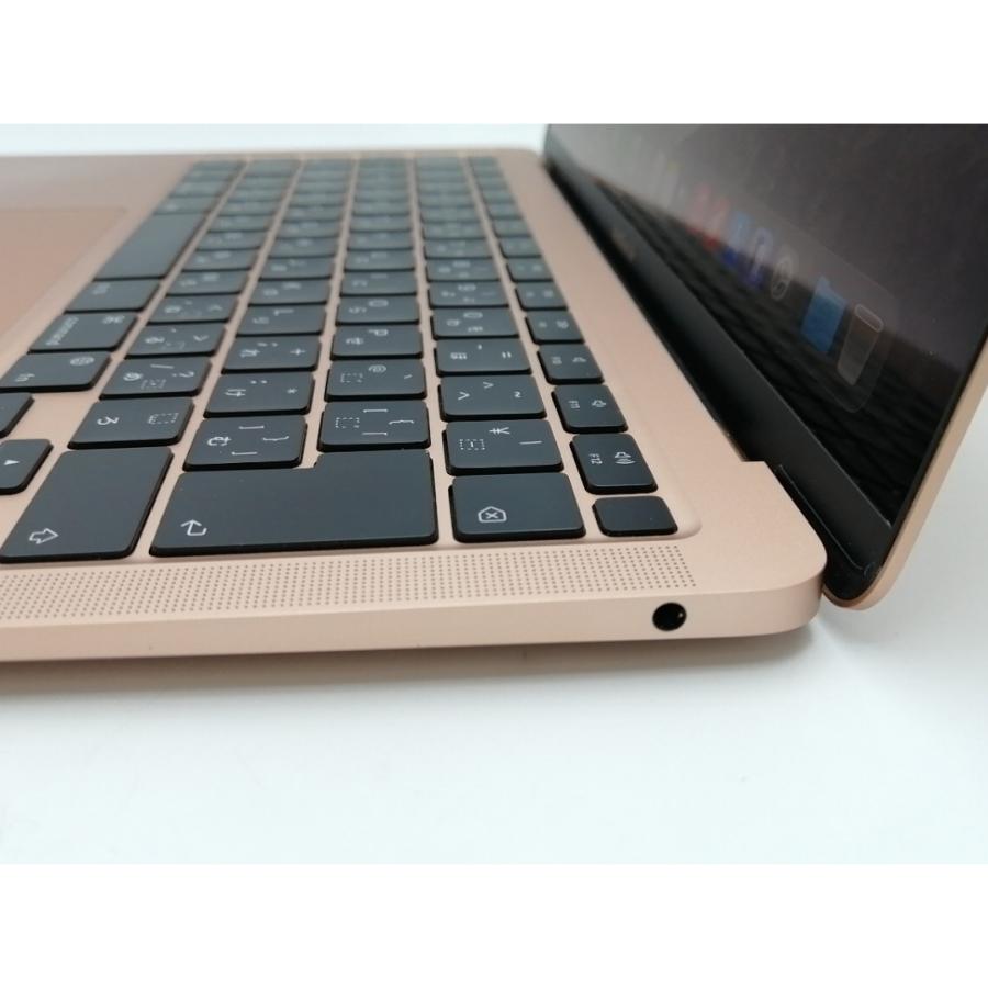 【中古】Apple MacBook Air 13インチ M1(CPU:8C/GPU:7C) 8GB/256GB ゴールド MGND3J/A (M1・2020)【ECセンター】保証期間１ヶ月【ランクC】の画像
