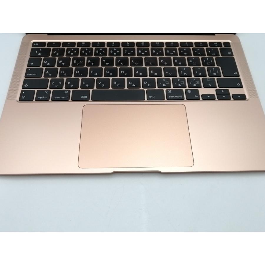 【中古】Apple MacBook Air 13インチ M1(CPU:8C/GPU:7C) 8GB/256GB ゴールド MGND3J/A (M1・2020)【ECセンター】保証期間１ヶ月【ランクC】の画像