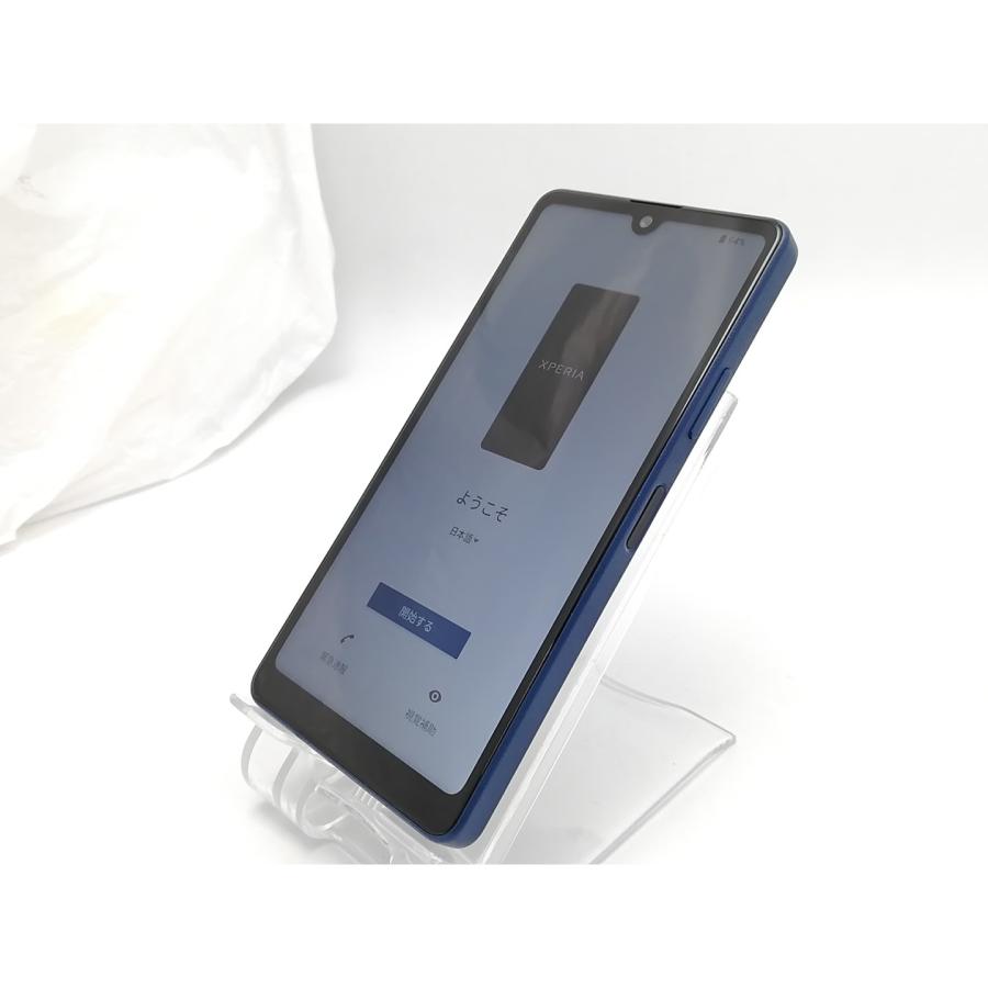 中古】SONY UQmobile 【SIMフリー】 Xperia Ace III ブルー 4GB 64GB