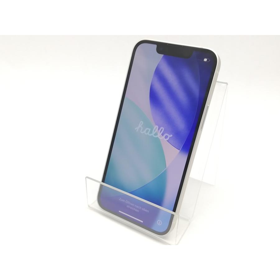 【中古】Apple docomo 【SIMフリー】 iPhone 13 mini 128GB スターライト MLJE3J/A【ECセンター】保証期間１ヶ月【ランクA】の画像