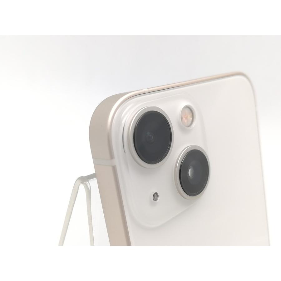 【中古】Apple docomo 【SIMフリー】 iPhone 13 mini 128GB スターライト MLJE3J/A【ECセンター】保証期間１ヶ月【ランクA】の画像