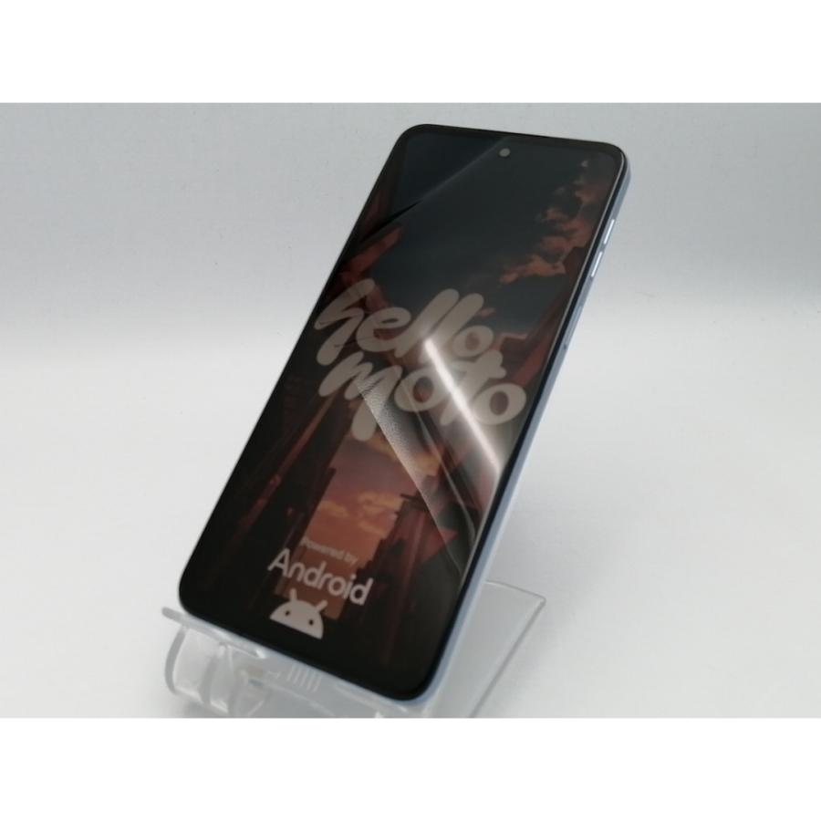 中古】MOTOROLA 国内版 【SIMフリー】 moto g64 5G シルバーブルー 8GB