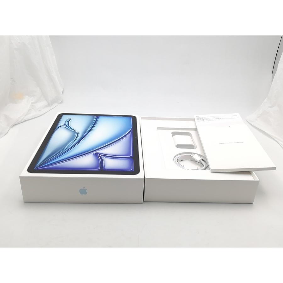 【中古】Apple 【Wi-Fi】 11インチ iPad Air（M2/2024） 128GB ブルー MUWD3J/A【ECセンター】保証期間１ヶ月【ランクB】の画像