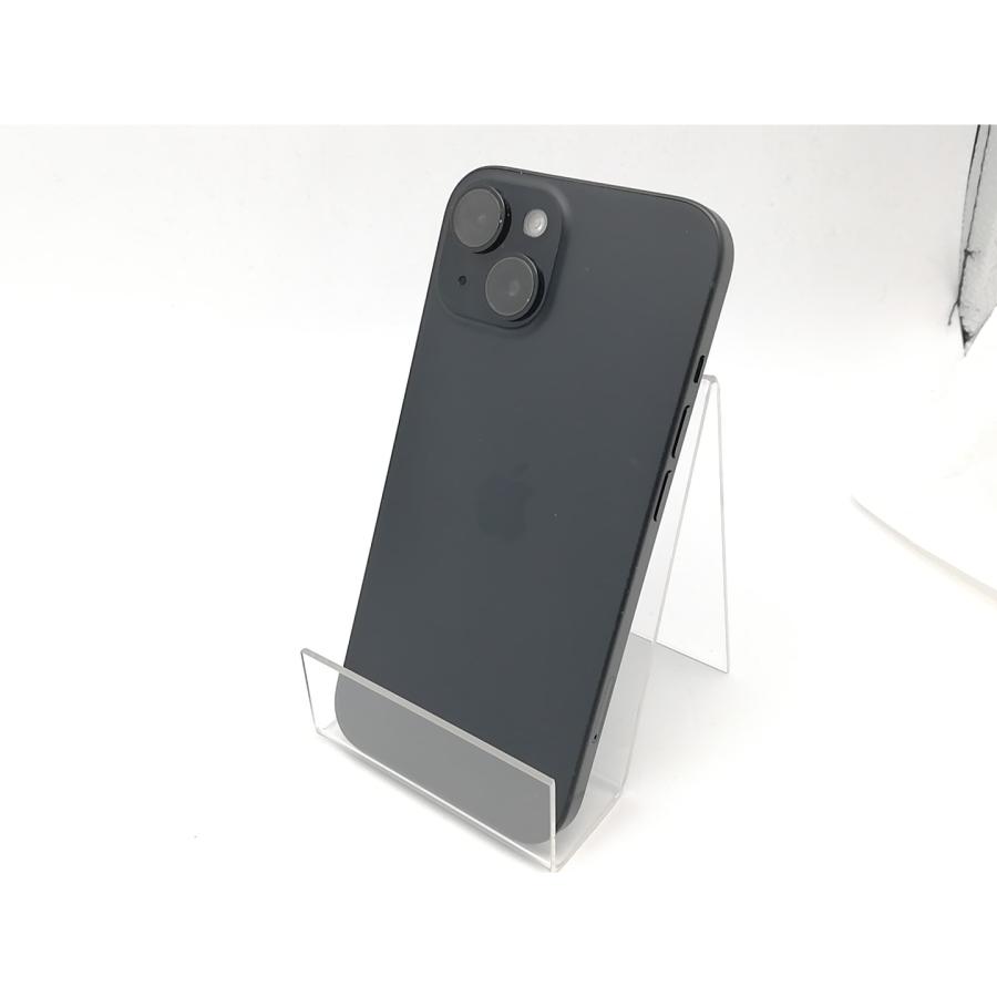【中古】Apple 国内版 【SIMフリー】 iPhone 15 128GB ブラック MTMH3J/A【ECセンター】保証期間１ヶ月【ランクB】