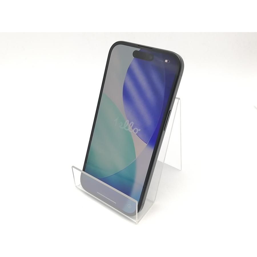 【中古】Apple 国内版 【SIMフリー】 iPhone 15 128GB ブラック MTMH3J/A【ECセンター】保証期間１ヶ月【ランクB】の画像