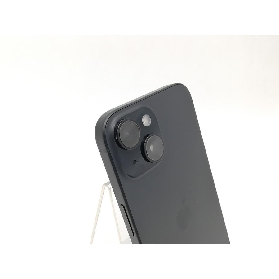 【中古】Apple 国内版 【SIMフリー】 iPhone 15 128GB ブラック MTMH3J/A【ECセンター】保証期間１ヶ月【ランクB】の画像