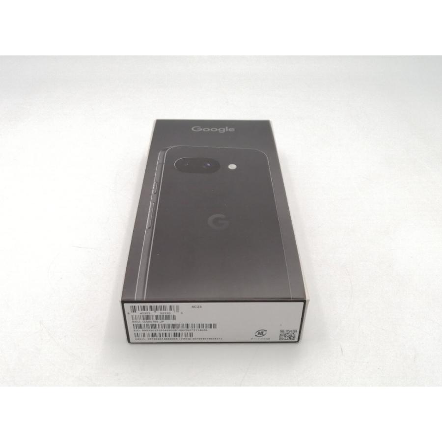 未使用】Google au 【SIMフリー】 Pixel 9a オブシディアン 8GB 128GB