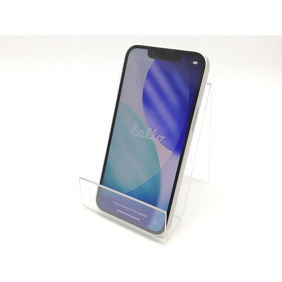 【中古】Apple 国内版 【SIMフリー】 iPhone 13 mini 128GB スターライト MLJE3J/A【ECセンター】保証期間１ヶ月【ランクB】の画像
