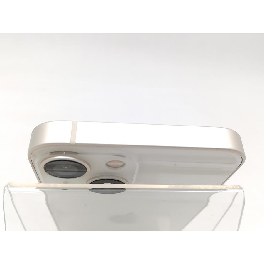 【中古】Apple 国内版 【SIMフリー】 iPhone 13 mini 128GB スターライト MLJE3J/A【ECセンター】保証期間１ヶ月【ランクB】の画像