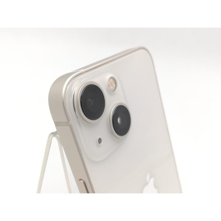 【中古】Apple 国内版 【SIMフリー】 iPhone 13 mini 128GB スターライト MLJE3J/A【ECセンター】保証期間１ヶ月【ランクB】の画像