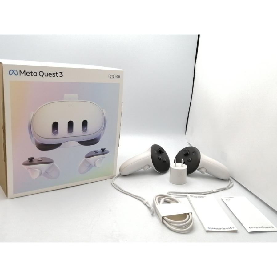 中古】Meta Meta Quest 3 512GB 899-00594-01【ECセンター】保証期間1