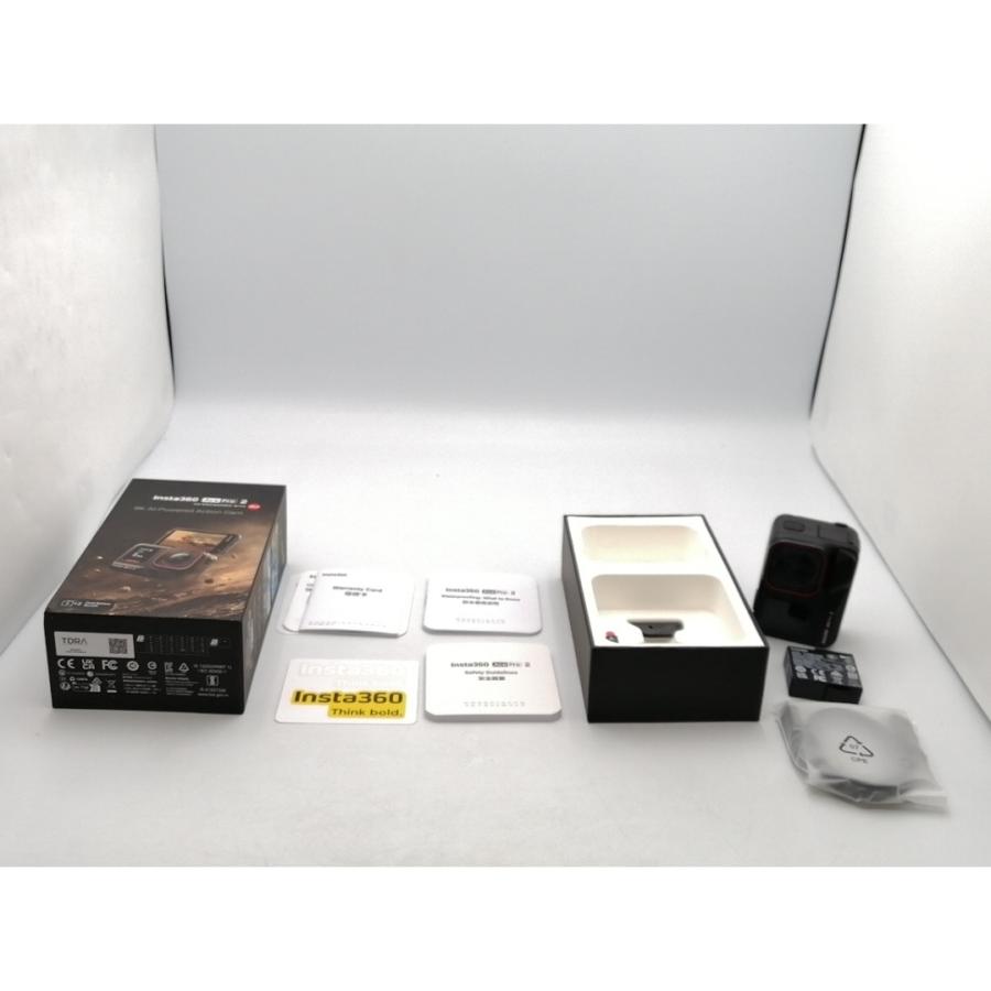 【中古】Shenzhen Arashi Vision Insta360 Ace Pro 2 デュアルバッテリーキット [ブラック]【ECセンター】保証期間１ヶ月【ランクA】の画像