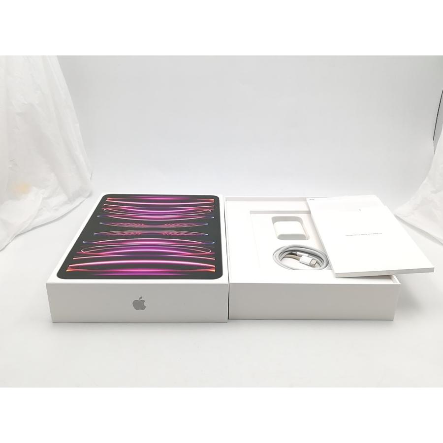 【中古】Apple au 【SIMフリー】 11インチ iPad Pro（第4世代/2022） 128GB スペースグレイ MNYC3J/A【ECセンター】保証期間１ヶ月【ランクA】の画像