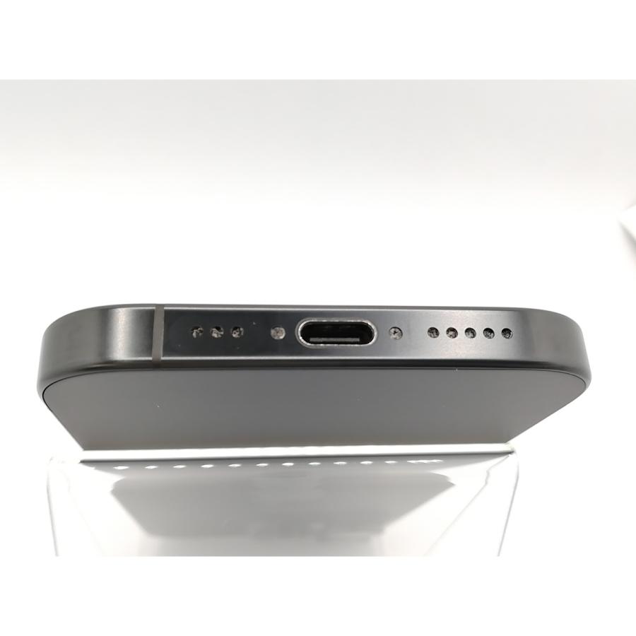 【中古】Apple 国内版 【SIMフリー】 iPhone 16 Pro 128GB ブラックチタニウム MYMV3J/A【ECセンター】保証期間１ヶ月【ランクC】の画像