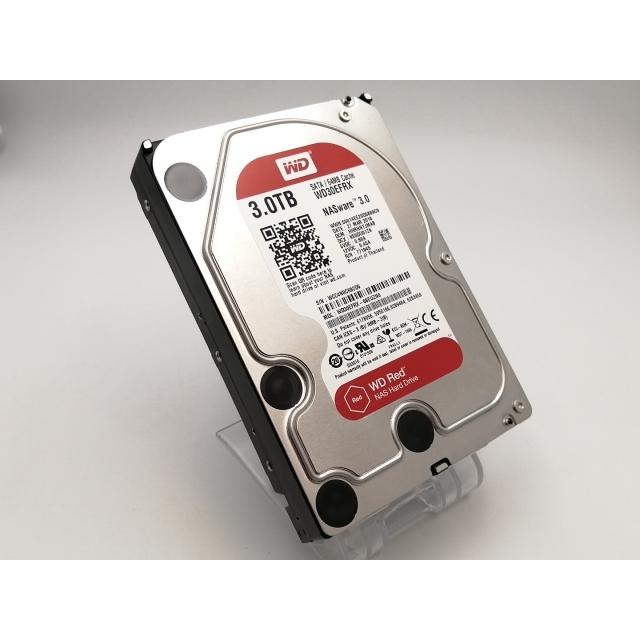 【中古良品】WD Red 3TB SATA HDD WD30EFRX 中古】W.D. WD30EFRX WD Red 3TB/5400rpm/64MB/6Gbps【ECセンター